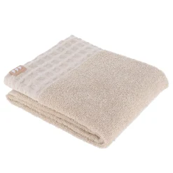 TENDANCE Serviette de bain coton (50 x 90 cm) Season Color Beige New