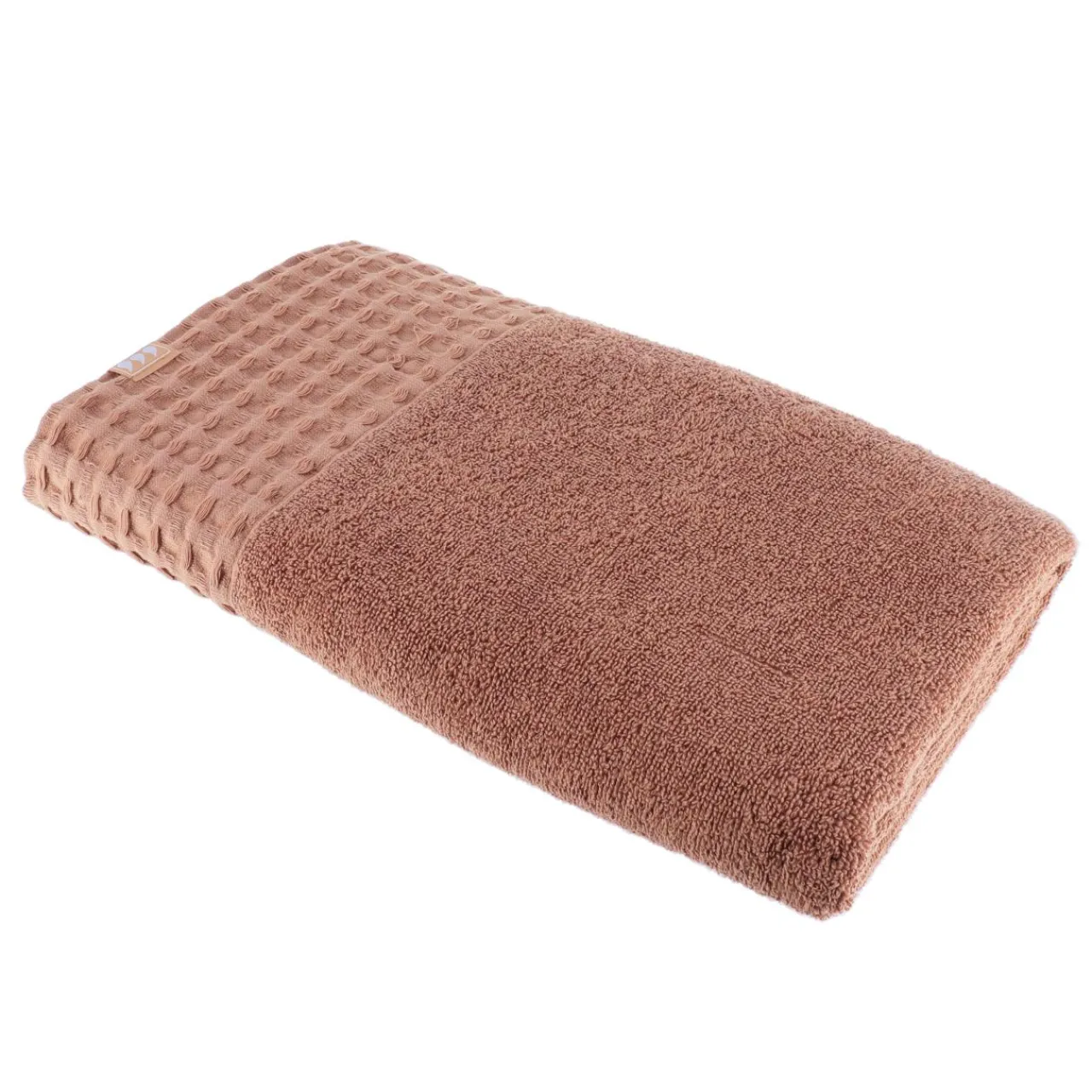 TENDANCE Serviette de bain coton (90 x 150 cm) Season Color Caramel Clearance