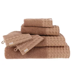 TENDANCE Serviette de bain coton (50 x 90 cm) Season Color Caramel Outlet