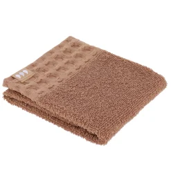TENDANCE Serviette de bain coton (30 x 50 cm) Season Color Caramel Outlet