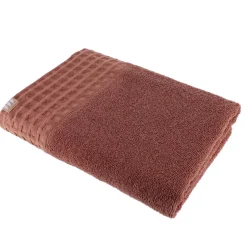 TENDANCE Serviette de bain coton (70 x 130 cm) Season Color Ambre Best