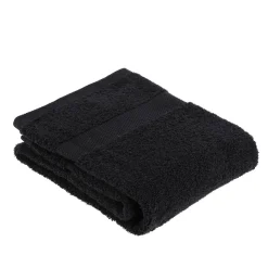 TENDANCE Serviette de bain coton (50 x 90 cm) Timeless e Noir Online