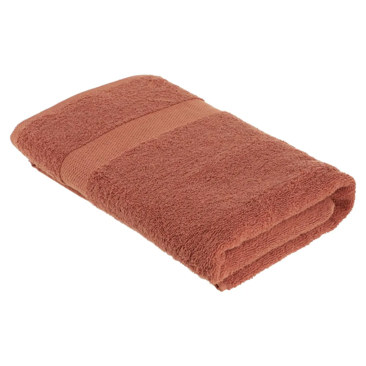 TENDANCE Serviette de bain coton (70 x 130 cm) Timeless Terracotta Best