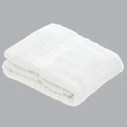 TENDANCE Serviette de bain coton (30 x 50 cm) Timeless he Blanc Online