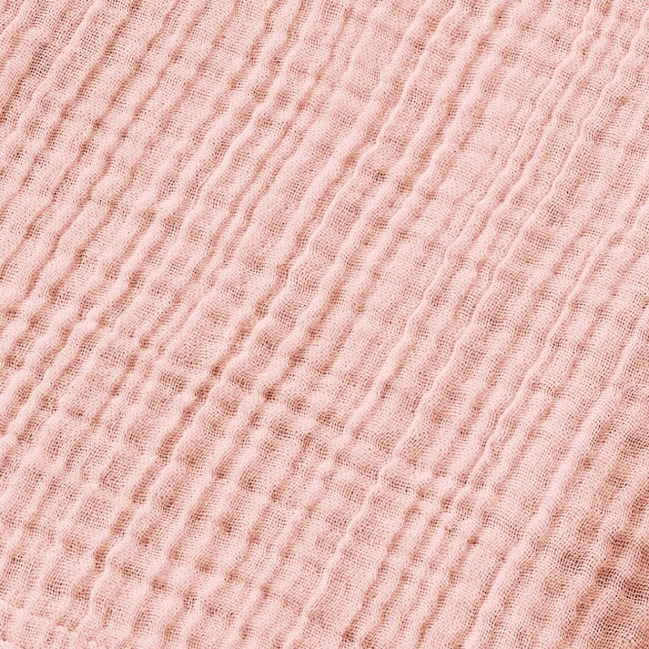 EMINZA Serviette de bain gaze de coton (50 x 90 cm) Gaïa Rose Pêche Sale