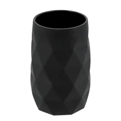 TENDANCE Set d'accessoires salle de bain Rubby Noir Best