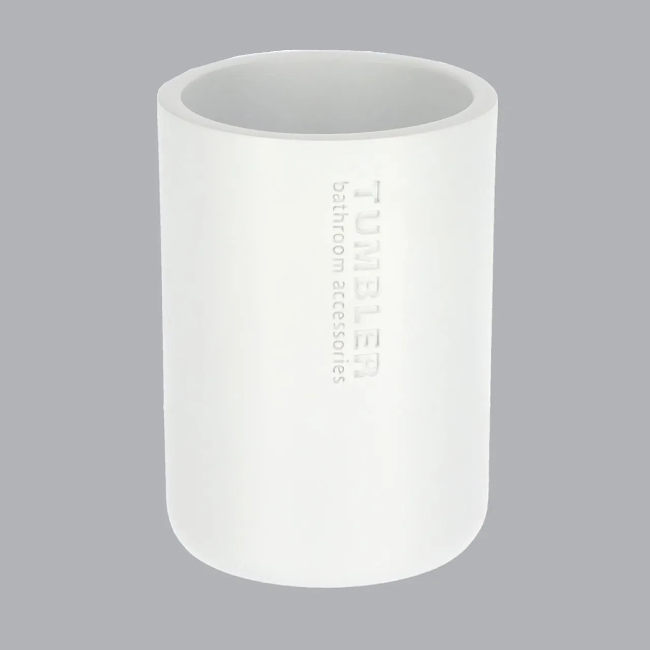 TENDANCE Set d'accessoires salle de bain Purebamboo Blanc Clearance