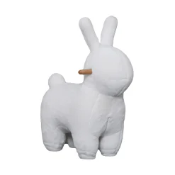 EMINZA Siège enfant flanelle (H63 cm) Lapin Blanc Discount