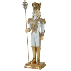 EMINZA Soldat Casse-Noisette Géant (H170 cm) Eloi le Roi Or Sale