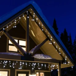 EMINZA Stalactite lumineuse 17,80 m 720 LED câble transparent Stars Blanc froid Blanc Froid - câble transparent Online