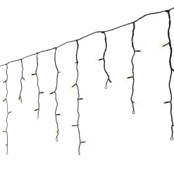 EMINZA Stalactite lumineuse 20 m 490 LED câble noir Stars Bicolore Blanc chaud et froid Bicolore Blanc chaud / Froid - câble noir Clearance