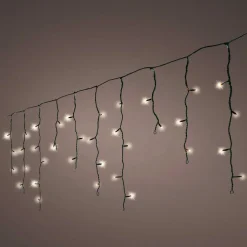 EMINZA Stalactite lumineuse 11 m 259 LED câble noir Stars Blanc chaud Blanc Chaud - câble noir Sale