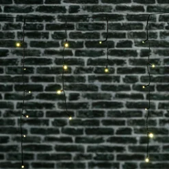 Feeric Lights & Christmas Stalactite lumineuse Solaire 0,60 m 120 LED Blanc chaud