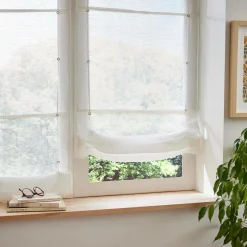 EMINZA Store bateau passe tringle (45 x 180 cm) Luca Blanc Online