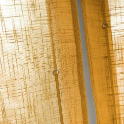 EMINZA Store bateau passe tringle (45 x 180 cm) Robin Jaune ocre Outlet