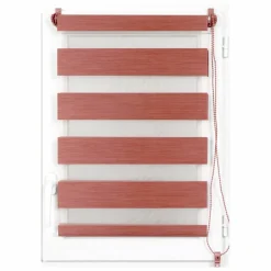 LUANCE Store enrouleur Jour / Nuit (60 x 180 cm) Terracotta Online
