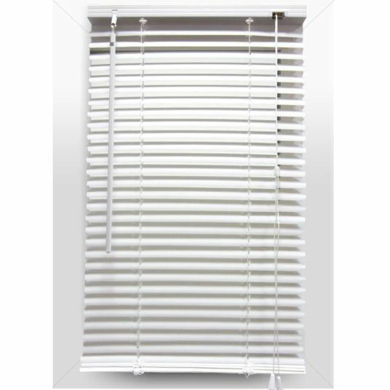 LUANCE Store vénitien (40 x 130 cm) PVC Blanc New