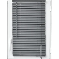 LUANCE Store vénitien (40 x 130 cm) PVC Gris anthracite Gris foncé Online