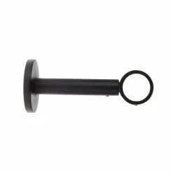 LUANCE Support tringle extensible (L115 - L155 / D28) Lino mat Noir