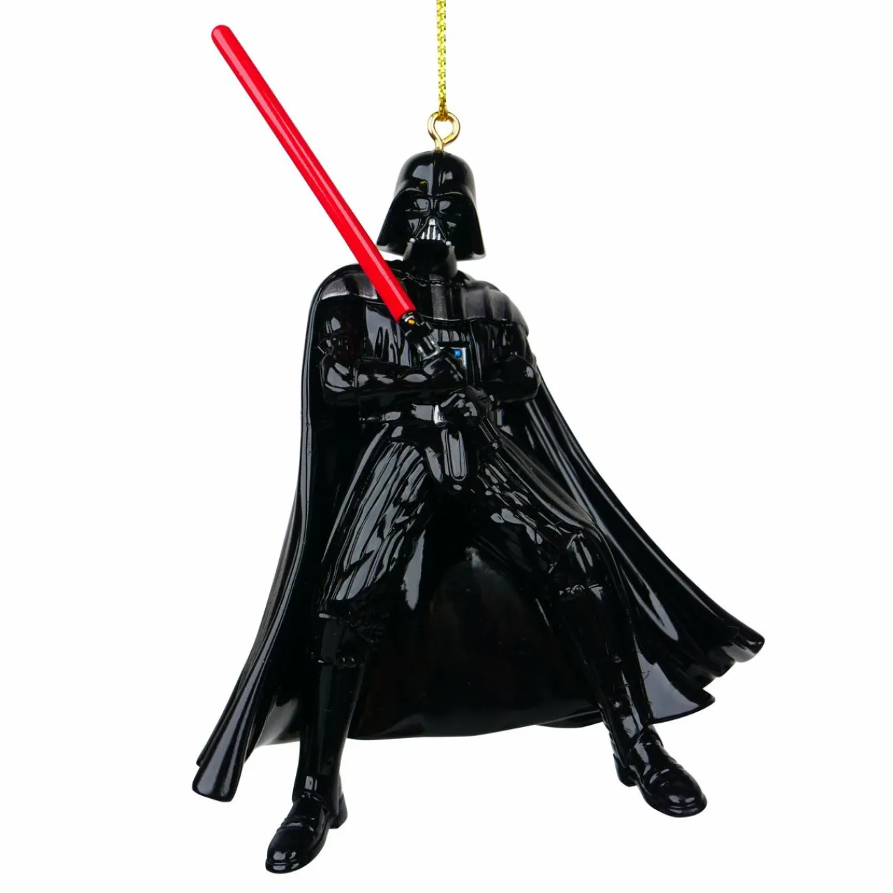 CHRISTMAS INSPIRATIONS Suspension de fête (H12 cm) Disney Star Wars Dark Vador Noir New