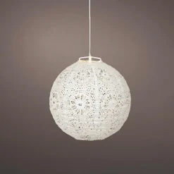 KAEMINGK Suspension de jardin solaire (H23 cm) Lanterne ajourée he Blanc Online