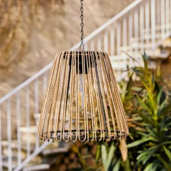 #N/A Suspension de jardin solaire LED (D17,5 cm) Calabre Dée Or Online