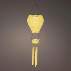 KAEMINGK Suspension de jardin solaire LED (H56 cm) Montgolfière Jaune Online