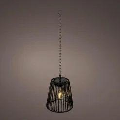 KAEMINGK Suspension de jardin solaire LED (H58 cm) Midtown Noir