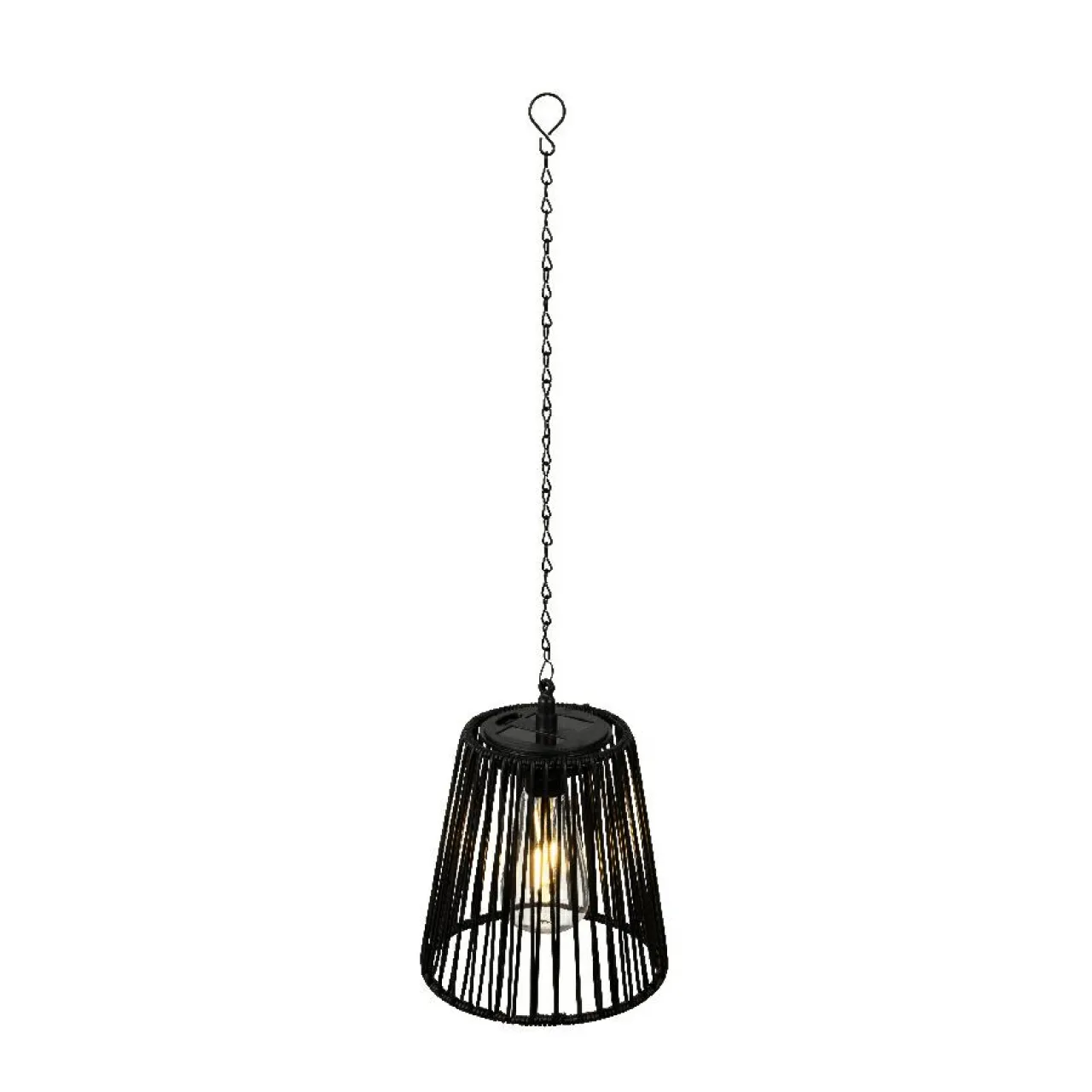 KAEMINGK Suspension de jardin solaire LED (H58 cm) Midtown Noir
