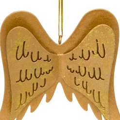 JJA Suspension de Noël en métal (H11 cm) Ailes d'ange Or Sale