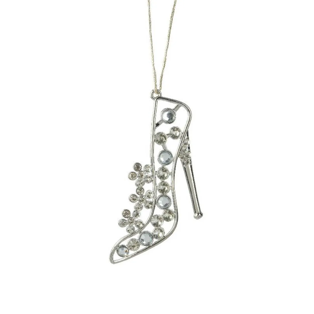 KAEMINGK Suspension de Noël en métal (H11 cm) Paris strass é Argent Best