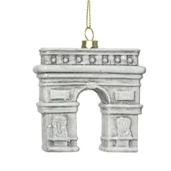 KAEMINGK Suspension de Noël (H16 cm) Arc de Triomphe Gris Sale