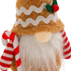 JJA Suspension de Noël (H14 cm) Lutin gourmand Marron clair Best