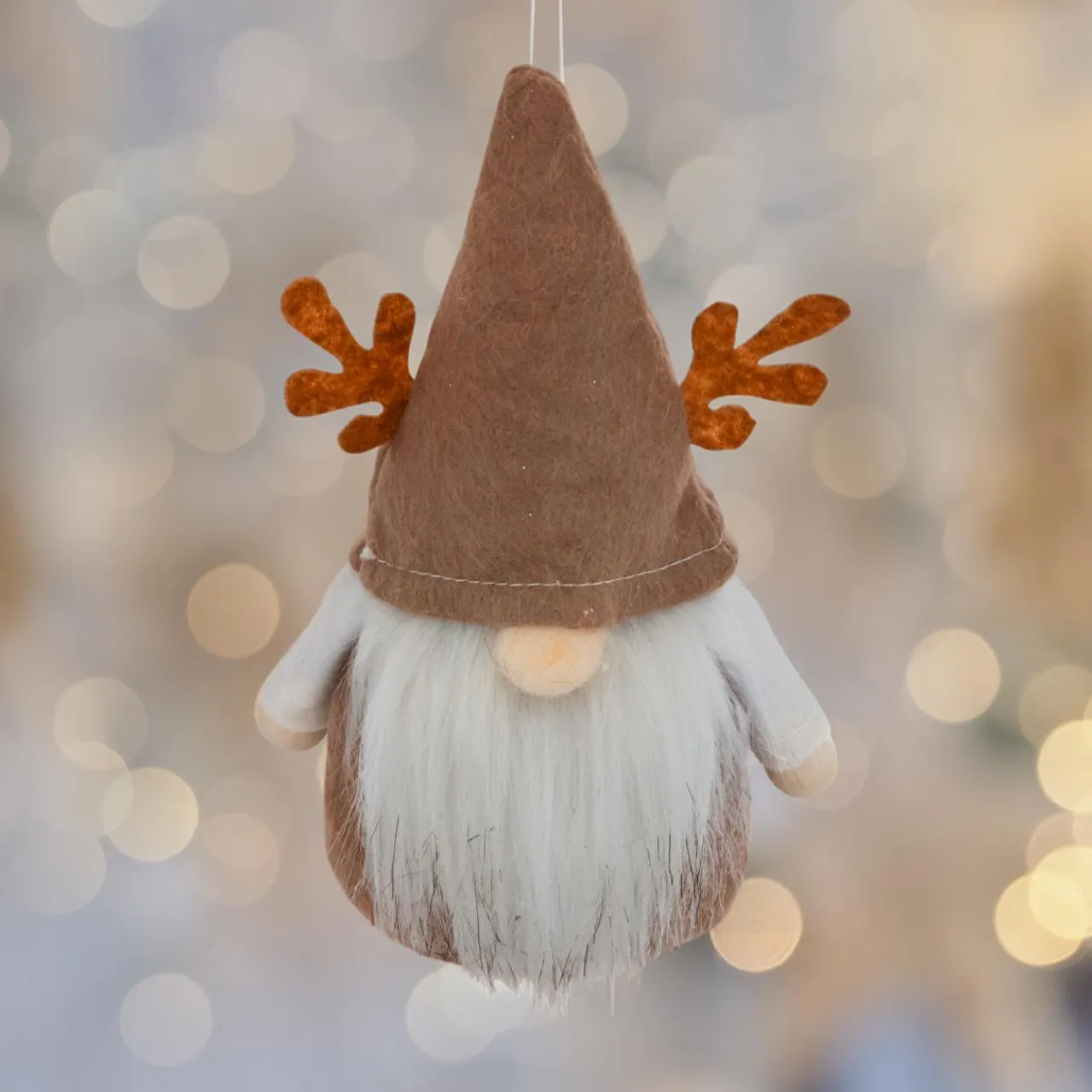JJA Suspension de Noël (H16 cm) Lutin petit renne Marron clair Online