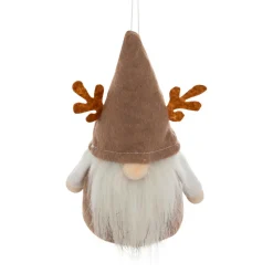 JJA Suspension de Noël (H16 cm) Lutin petit renne Marron clair Online