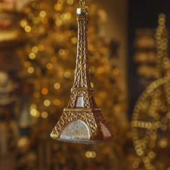 KAEMINGK Suspension de Noël (H16 cm) Tour Eiffel Bronze Marron Best