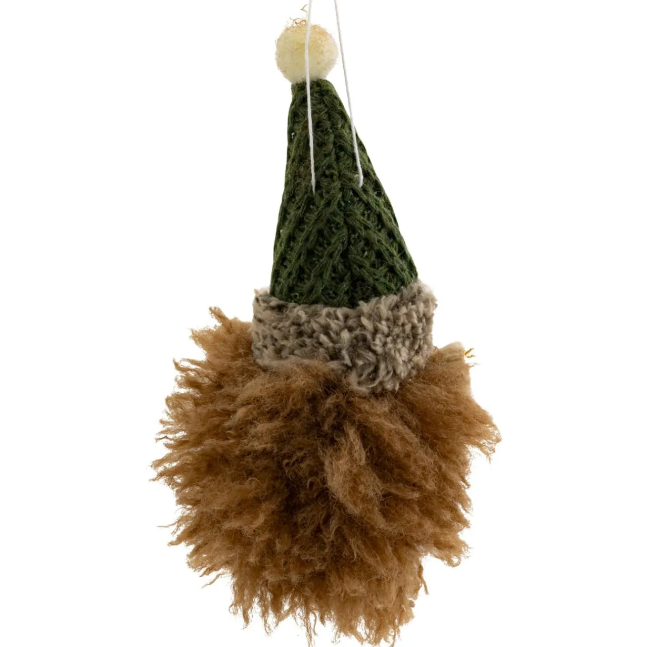 JJA Suspension de Noël (H15 cm) Tête de Hérisson Marron clair Best