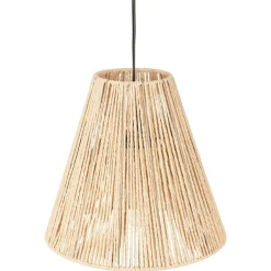 ATMOSPHERA Suspension en corde (D30 cm) Ethnik Naturel New