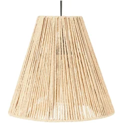 ATMOSPHERA Suspension en corde (D30 cm) Ethnik Naturel New