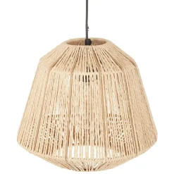 ATMOSPHERA Suspension en corde (D29 cm) Ethnik Naturel New