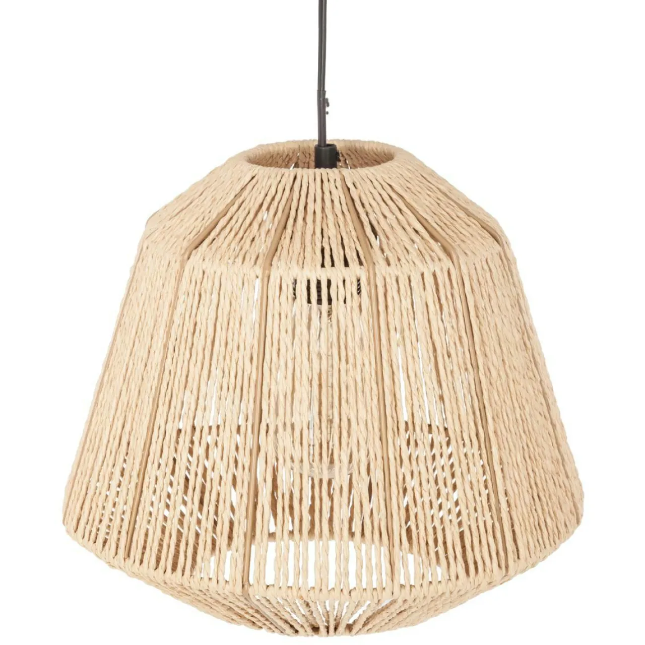 ATMOSPHERA Suspension en corde (D29 cm) Ethnik Naturel New