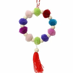 KAEMINGK Suspension (H19 cm) Manille de Noël Multicolore Discount