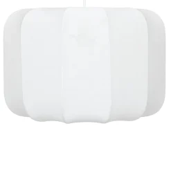 Atmosphera, cru017dateur d'intu017drieur Suspension luminaire coton (37 x 24 cm) Toby Blanc Discount