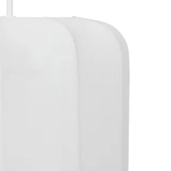 Atmosphera, cru017dateur d'intu017drieur Suspension luminaire coton (25 x 35 cm) Toby Blanc Best