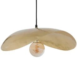 Atmosphera, cru017dateur d'intu017drieur Suspension luminaire métal (56 x 42 cm) Arlo Or New
