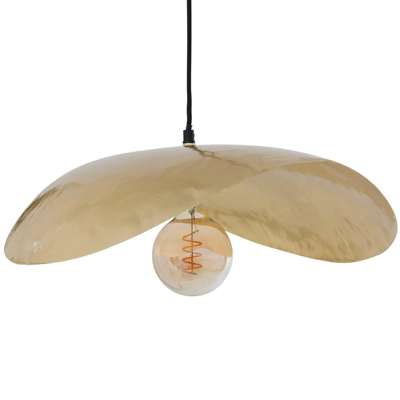 Atmosphera, cru017dateur d'intu017drieur Suspension luminaire métal (56 x 42 cm) Arlo Or New