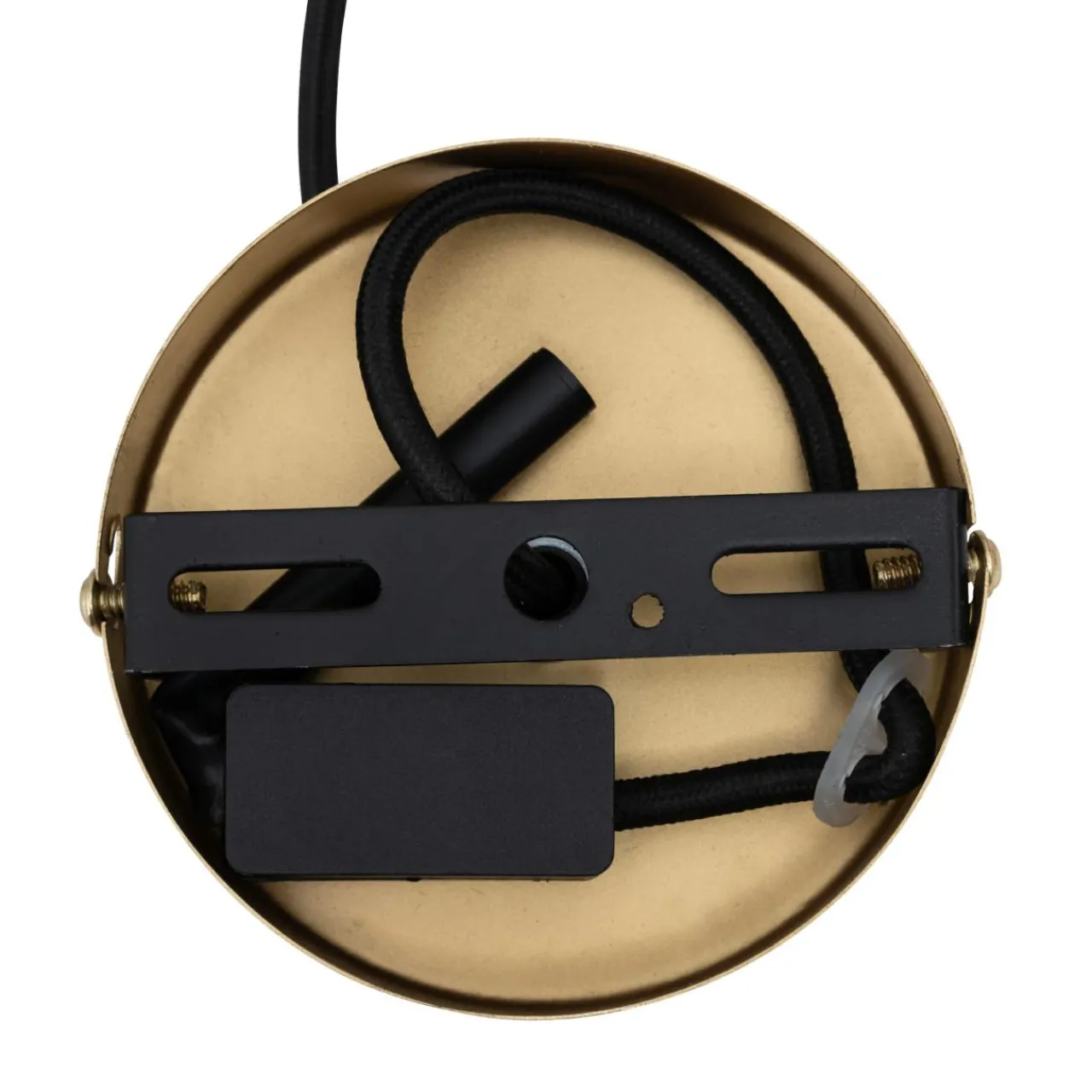 Atmosphera, cru017dateur d'intu017drieur Suspension luminaire métal (56 x 42 cm) Arlo Or New