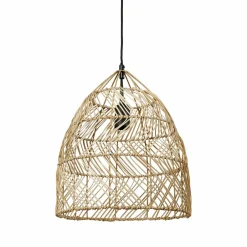 OSTARIA Suspension lumineuse bambou (D30 cm) Haiku Naturel New