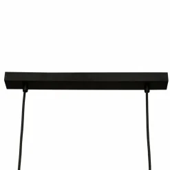 ATMOSPHERA Suspension lumineuse bois acacia (L70 x H120 cm) Edena Noir Discount