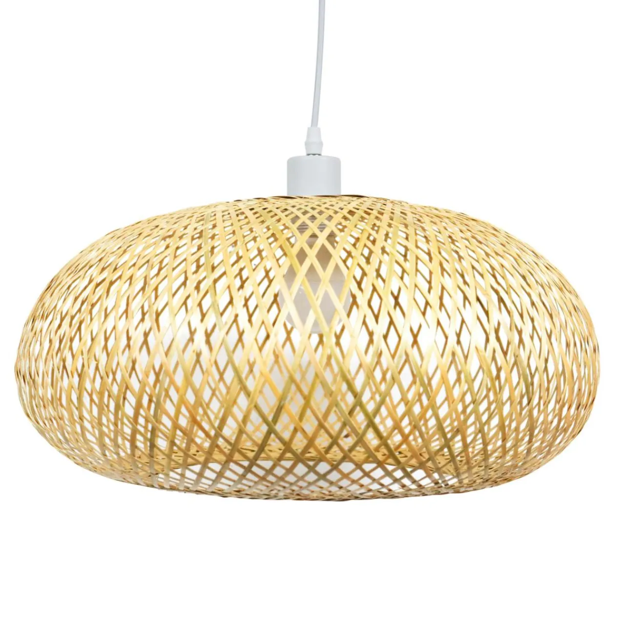 EMINZA Suspension lumineuse en bambou (D46 cm) Rotana Naturel Outlet